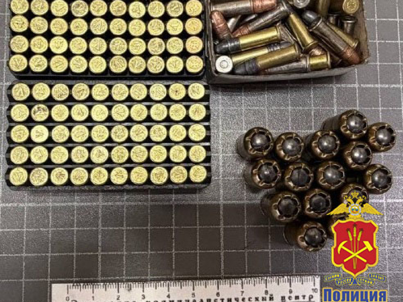 Лишённый оружия прокопчанин хранил 200 патронов Лишённый оружия прокопчанин хранил 200 патронов