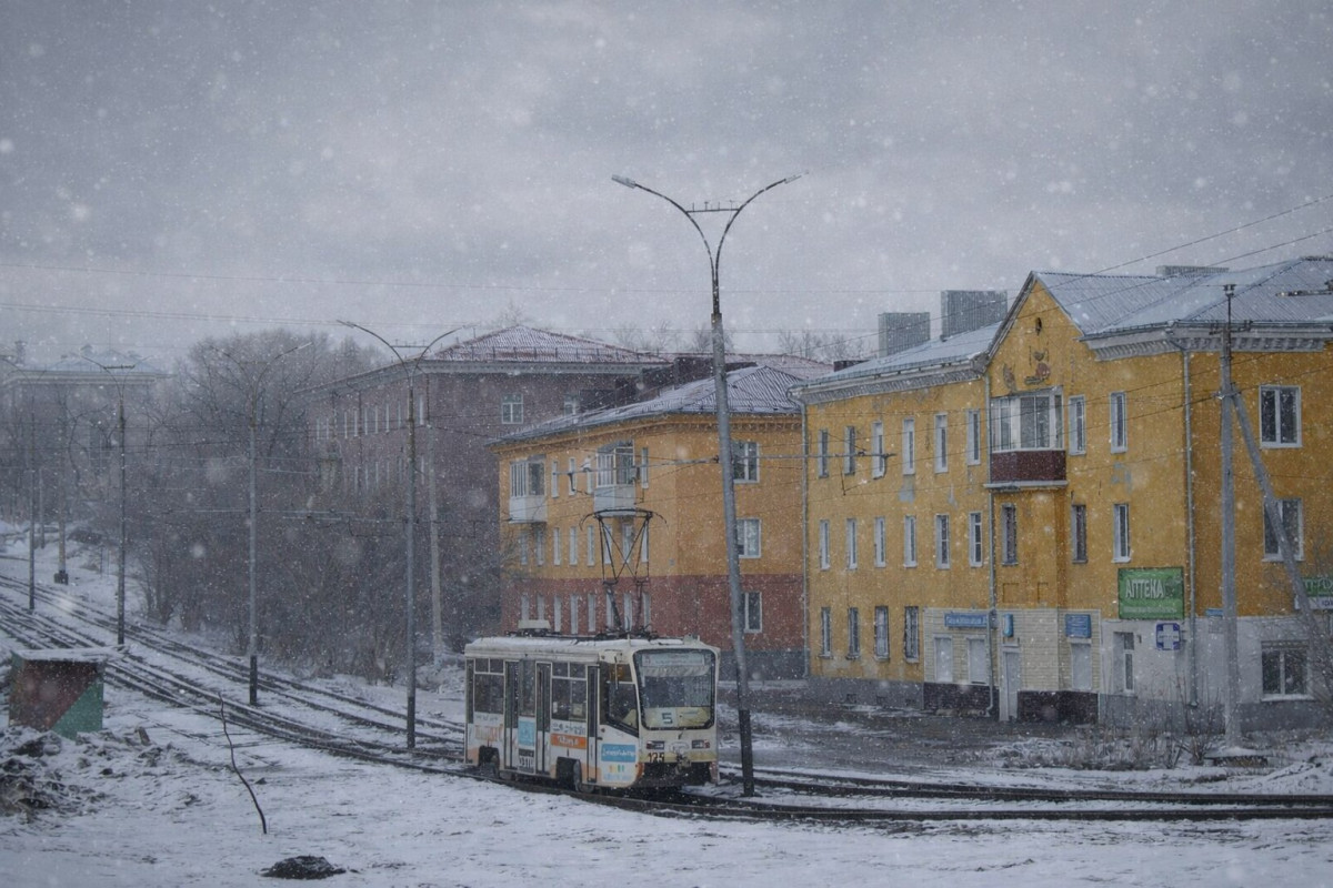 В пятницу в Кузбассе мокрый снег и метели