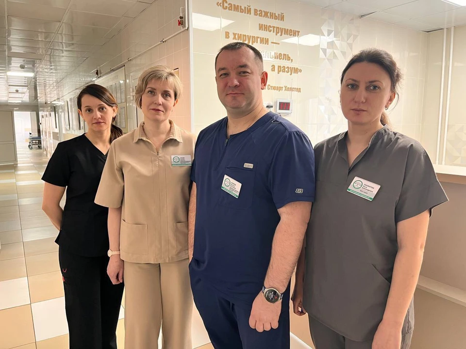 В Кузбассе врачу откачали из пациента около литра гноя