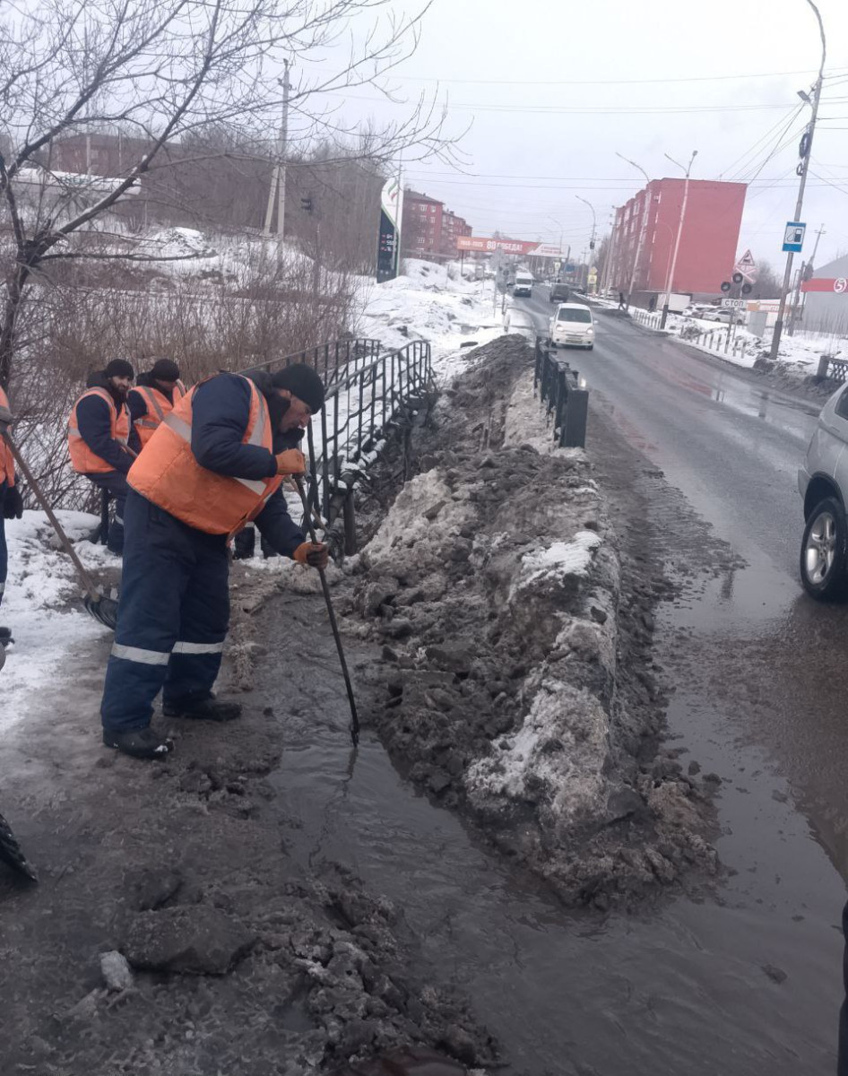 В Прокопьевске определены 50 участков опасных в период паводка