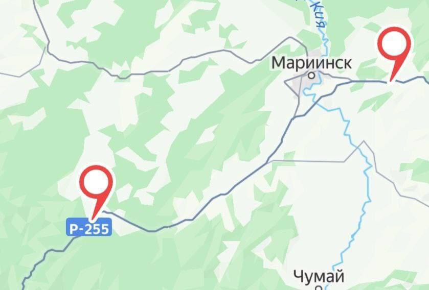 В Кузбассе перекрыли автодрогу из-за метели