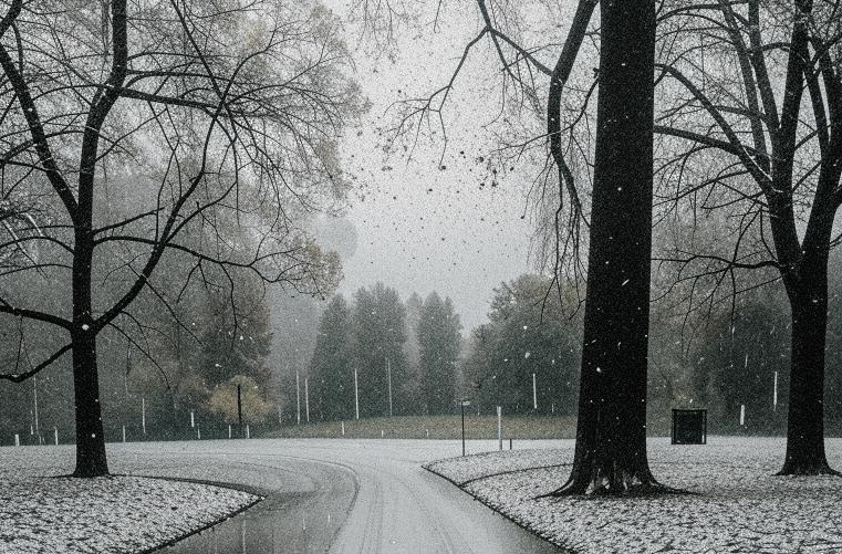 Пасмурная погода с мокрым снегом ожидается в Кузбассе в четверг
