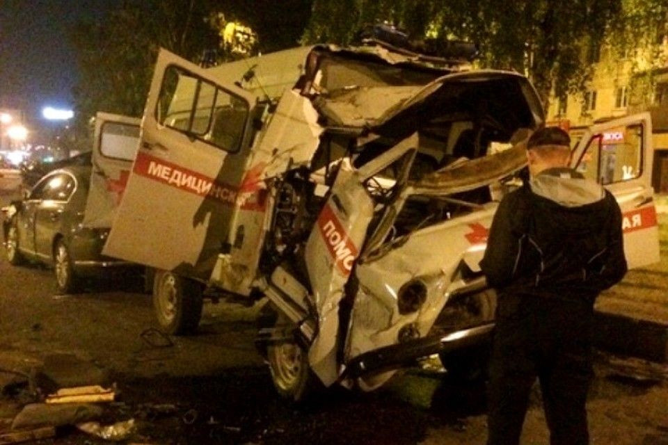 В Кузбассе произошло смертельное ДТП с участием "скорой помощи"