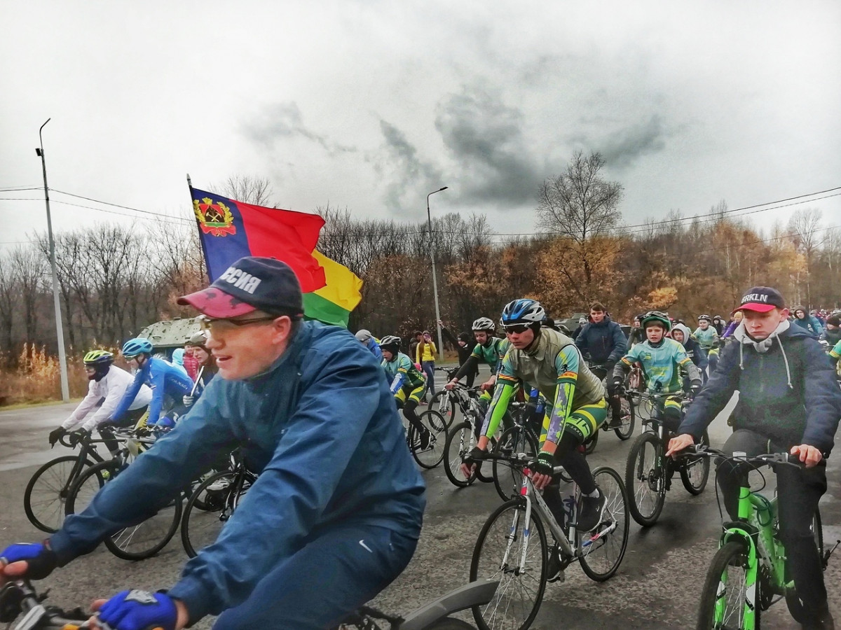 Как в Прокопьевске прошел массовый велопробег: фотоотчет
