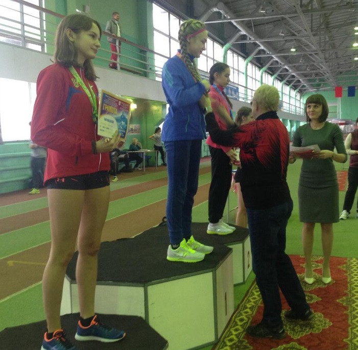 Прокопчанка завоевала "золото" на Всероссийских соревнованиях по легкой атлетике