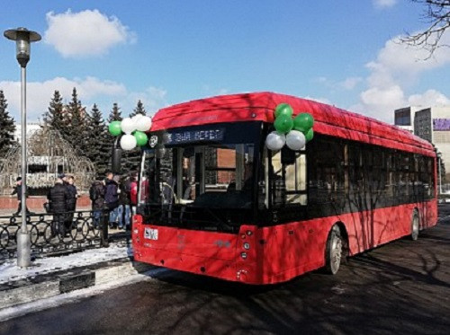 На юге Кузбасса запустили первые "беспроводные" троллейбусы