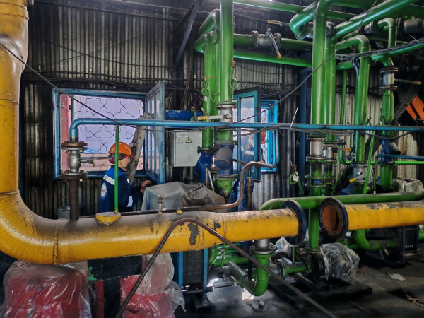 В Прокопьевске проходят работы по модернизации котельной №22