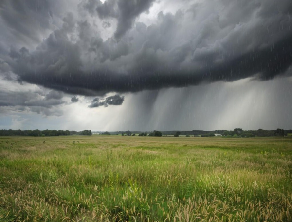 В пятницу в Прокопьевске будет пасмурно и тепло, возможен дождь