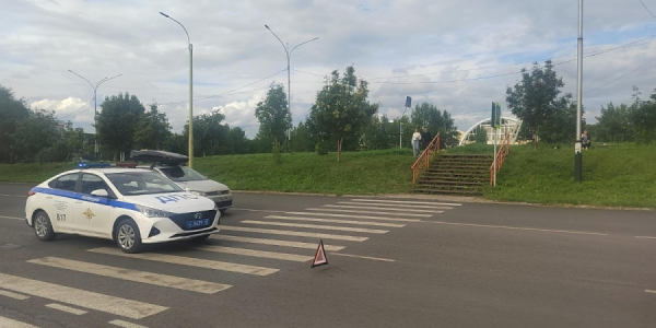 Водитель сбил пенсионера на пешеходном переходе