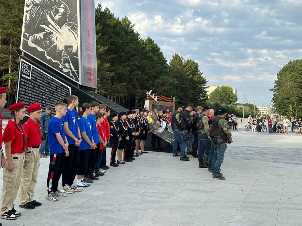 В Прокопьевске стартовал мотопробег «Кузбасс – Героям Отечества»