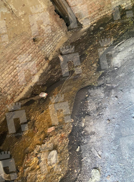 Подвал дома в Прокопьевске заливают фекалии 