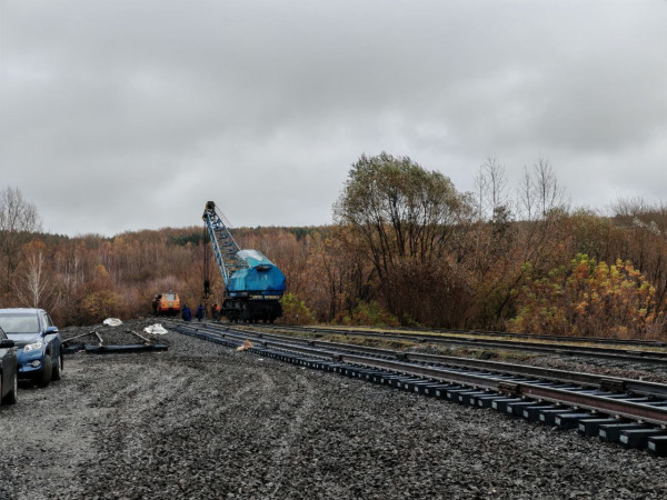 В Прокопьевске строят новые ж/д пути для "Новотранса"