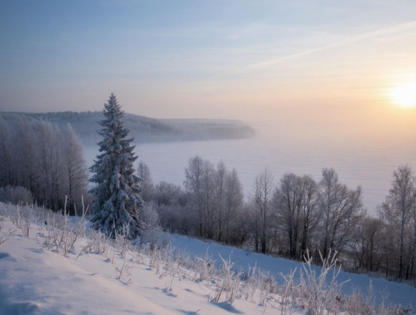 Кузбасс под властью морозов: температура опустится до −32 °C