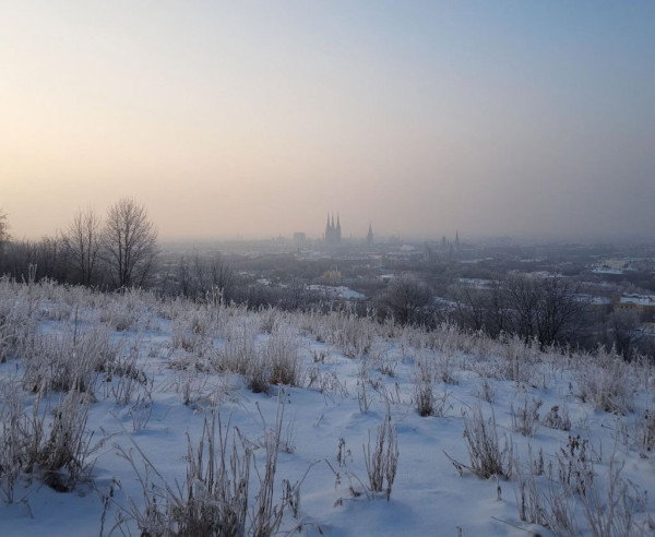 Крещенские морозы в Кузбассе продолжаются