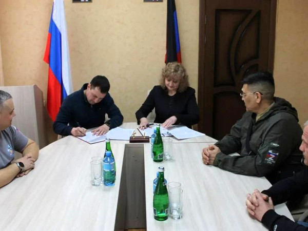 Делегация Прокопьевска доставила в Горловку партию гуманитарного груза