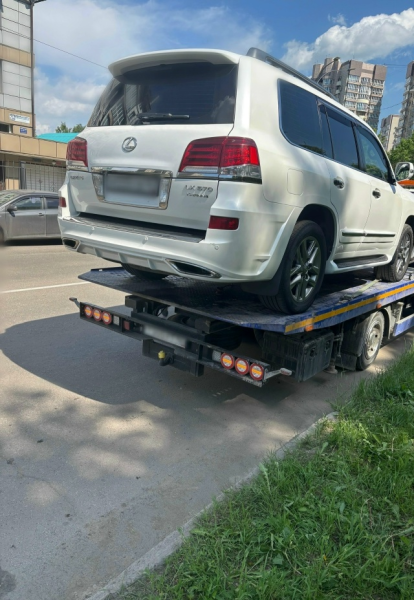 Приставы нашли и изъяли LEXUS прокопчанина, который задолжал 35 млн рублей