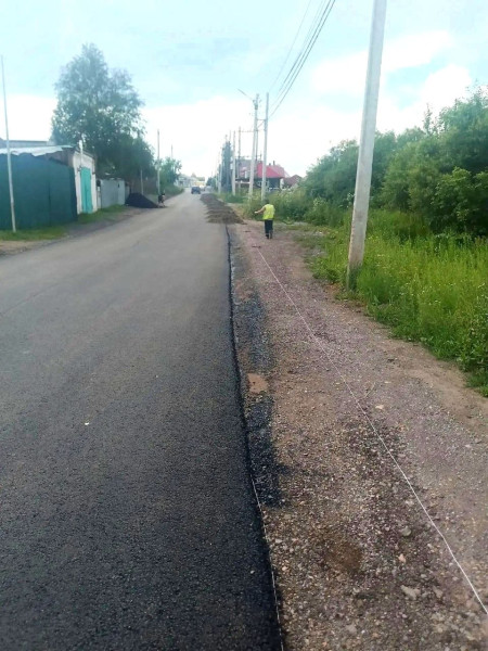 В Прокопьевске завершаются дорожные работы на ул. Верхоянской